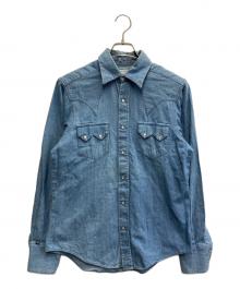 Rockmount Ranch Wear（ロックマウントランチウェア）の古着「デニムウエスタンシャツ【USA製】」｜インディゴ