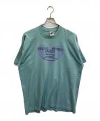 FRUIT OF THE LOOMフルーツオブザルーム）の古着「90's プリントTEE」｜ブルー