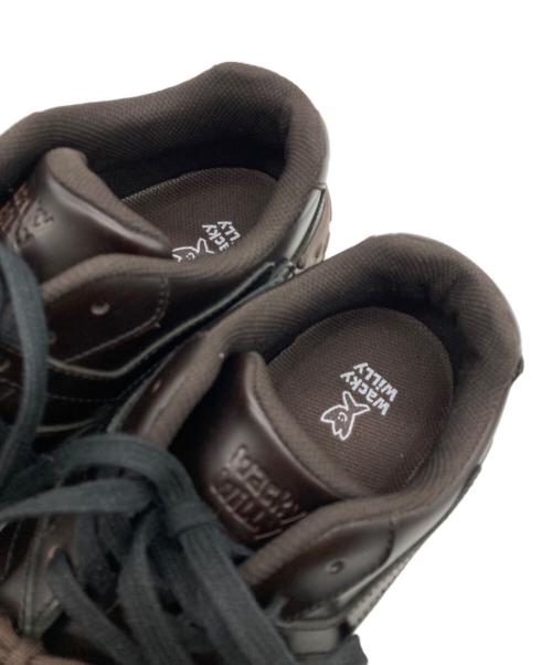 WACKY WILLY（ワッキーウィリー）WACKY WILLY (ワッキーウィリー) KITTE SNEAKERS ブラウン サイズ:27㎝の古着・服飾アイテム