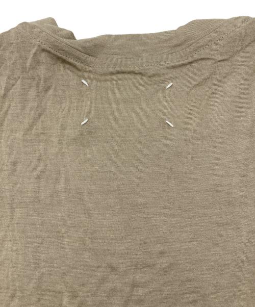 Maison Margiela（メゾンマルジェラ）Maison Margiela (メゾンマルジェラ) ショートスリーブカットソー ベージュ サイズ:Mの古着・服飾アイテム