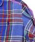 中古・古着 POLO RALPH LAUREN (ポロ・ラルフローレン) リネンチェックシャツ ブルー サイズ:L：7000円