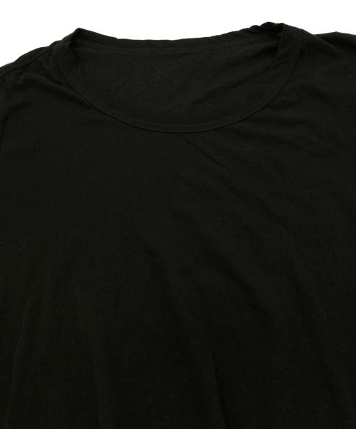 Y's（ワイズ）Y's (ワイズ) コットンリネンカットソー ブラック サイズ:Mの古着・服飾アイテム