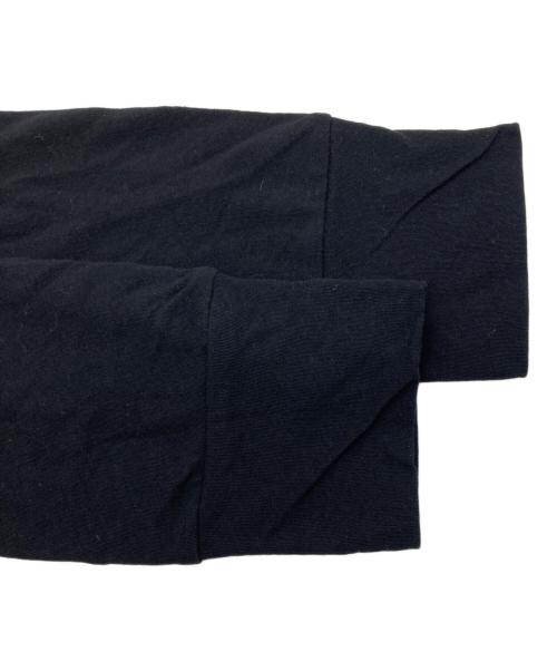 Y's（ワイズ）Y's (ワイズ) コットンリネンカットソー ブラック サイズ:Mの古着・服飾アイテム