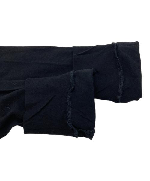 Y's（ワイズ）Y's (ワイズ) コットンリネンカットソー ブラック サイズ:Mの古着・服飾アイテム