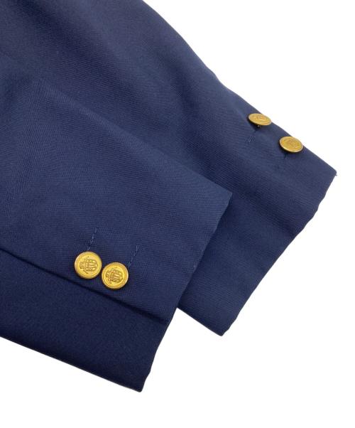 J.PRESS（ジェイプレス）J.PRESS (ジェイプレス) 段返り金釦テーラードジャケット ネイビー サイズ:C-96の古着・服飾アイテム