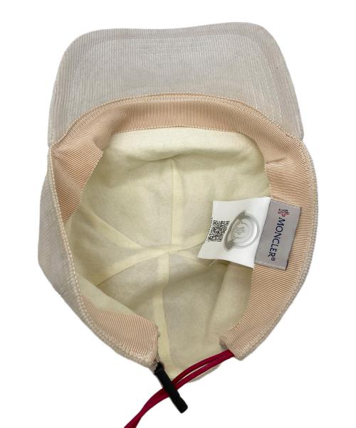 MONCLER（モンクレール）MONCLER (モンクレール) BRERETTO BASEBALL キャップ ベージュの古着・服飾アイテム