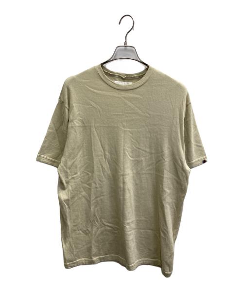 extreme cashmere（エクストリーム カシミア）extreme cashmere (エクストリーム カシミア) カシミヤ混Tシャツ ベージュ サイズ:FREEの古着・服飾アイテム