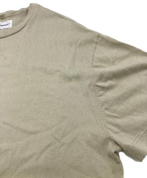 extreme cashmere（エクストリーム カシミア）extreme cashmere (エクストリーム カシミア) カシミヤ混Tシャツ ベージュ サイズ:FREEの古着・服飾アイテム