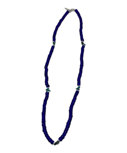 INDIAN JEWELRY（インディアンジュエリー）Indian Jewelry (インディアンジュエリー) ビーズネックレス ブルーの古着・服飾アイテム