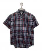 Burberry'sバーバリー）の古着「ノバチェックシャツ」｜ネイビー