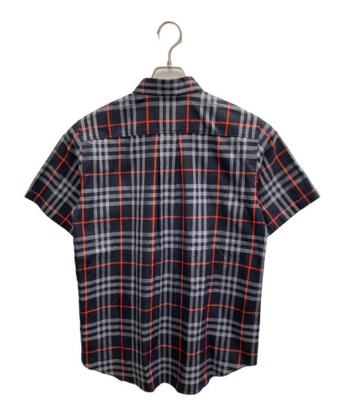 Burberry's（バーバリー）Burberry's (バーバリー) ノバチェックシャツ ネイビー サイズ:Lの古着・服飾アイテム