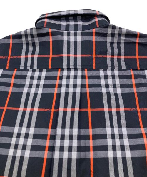 Burberry's（バーバリー）Burberry's (バーバリー) ノバチェックシャツ ネイビー サイズ:Lの古着・服飾アイテム