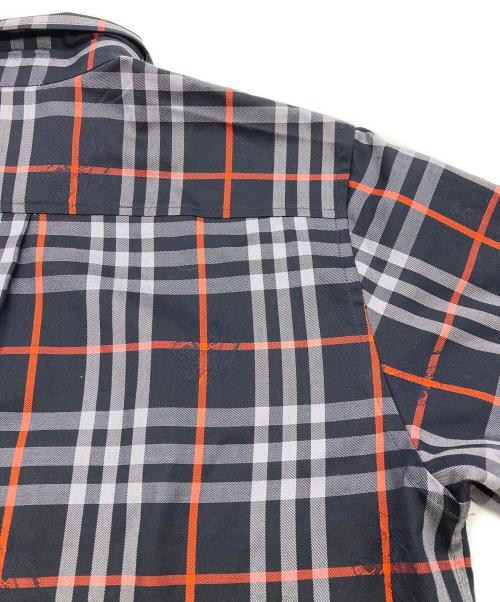 Burberry's（バーバリー）Burberry's (バーバリー) ノバチェックシャツ ネイビー サイズ:Lの古着・服飾アイテム