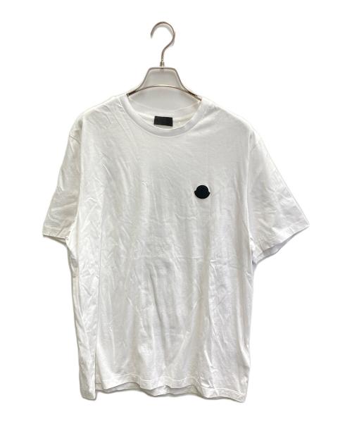 MONCLER（モンクレール）MONCLER (モンクレール) 24SS バックロゴプリント クルーネック Ｔシャツ ホワイト サイズ:XLの古着・服飾アイテム