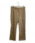SEVEN BY SEVEN（セブンバイセブン）の古着「FLARE TROUSERS」｜ベージュ