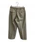 seven by seven (セブンバイセブン) IN-TUCK TROUSERS シルク/ウール オリーブ サイズ:S：12000円