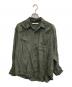 seven by seven（セブンバイセブン）の古着「SHEER WESTERN SHIRTS」｜グリーン