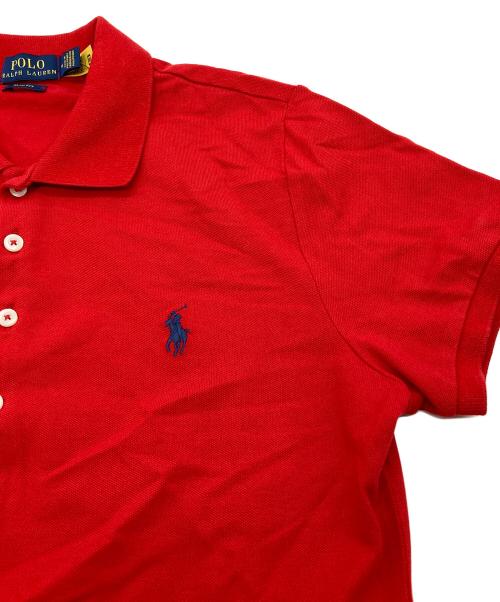 POLO RALPH LAUREN（ポロ・ラルフローレン）POLO RALPH LAUREN (ポロ・ラルフローレン) ポロシャツ レッド サイズ:M 未使用品の古着・服飾アイテム