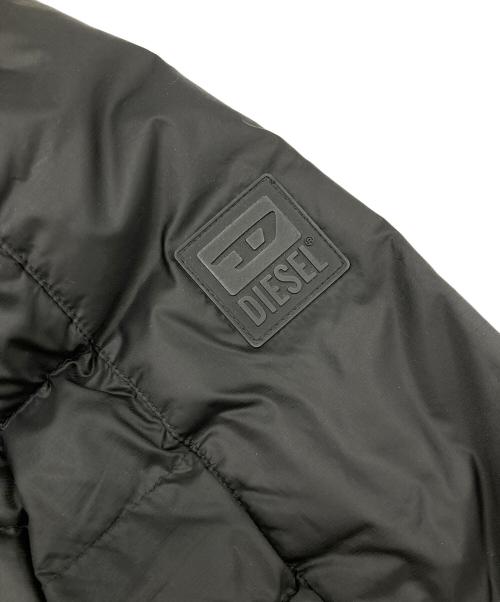 DIESEL（ディーゼル）DIESEL (ディーゼル) パフジャケット ブラック サイズ:Mの古着・服飾アイテム