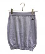 Vivienne Westwoodヴィヴィアンウエストウッド）の古着「オーブ刺繍 ニットミニスカート」｜パープル