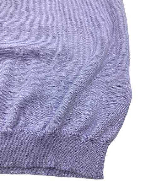 Vivienne Westwood（ヴィヴィアンウエストウッド）Vivienne Westwood (ヴィヴィアンウエストウッド) オーブ刺繍 ニットミニスカート パープル サイズ:Mの古着・服飾アイテム