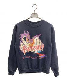 DISNEY（ディズニー）の古着「90's VINTAGE FANTASMIC CREWNECK SWEATSHIRT【USA製】」｜ネイビー