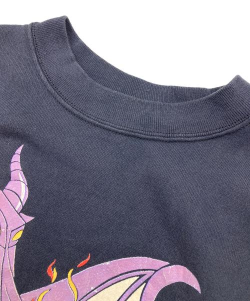 DISNEY（ディズニー）Disney (ディズニー) 90's VINTAGE FANTASMIC CREWNECK SWEATSHIRT【USA製】 ネイビー サイズ:M 38-40の古着・服飾アイテム
