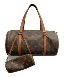 LOUIS VUITTON（ルイ ヴィトン）の古着「パピヨンGM ハンドバッグ  モノグラム 」｜ブラウン