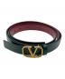 VALENTINO（ヴァレンティノ）の古着「シグネチャー ベルト」｜グリーン