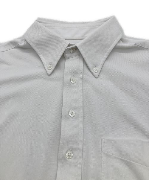 MACKINTOSH PHILOSOPHY（マッキントッシュ フィロソフィー）MACKINTOSH PHILOSOPHY (マッキントッシュ フィロソフィー) ポロシトロッター 鹿の子ジャージー ボタンダウンポロ ホワイト サイズ:40の古着・服飾アイテム