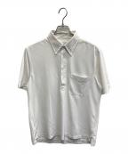 MACKINTOSH PHILOSOPHYマッキントッシュ フィロソフィー）の古着「トロッター 鹿の子ジャージー ボタンダウンポロ」｜ホワイト