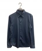 theoryセオリー）の古着「ストレッチシャツ/22FW」｜ネイビー