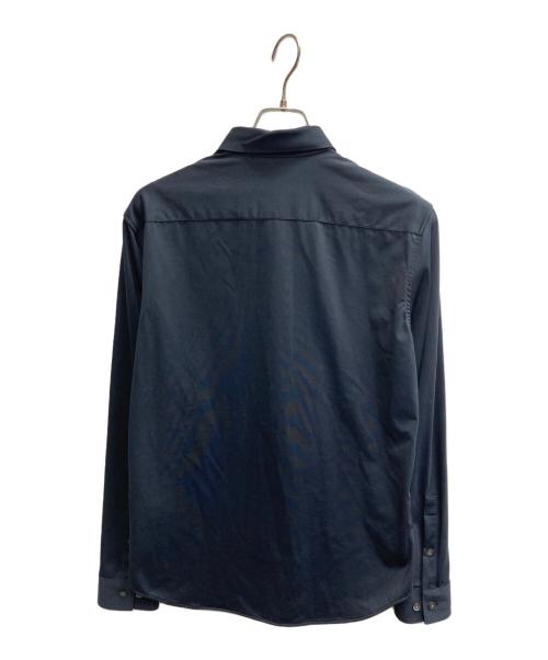 theory（セオリー）theory (セオリー) ストレッチシャツ/22FW ネイビー サイズ:Mの古着・服飾アイテム