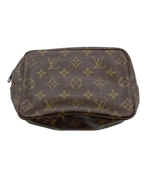 LOUIS VUITTON（ルイ ヴィトン）LOUIS VUITTON (ルイ ヴィトン) 【OLD】トゥルーストワレット23 コスメポーチ/822 ブラウンの古着・服飾アイテム