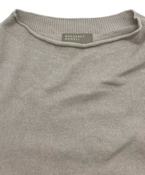 MARGARET HOWELL（マーガレットハウエル）MARGARET HOWELL (マーガレットハウエル) WOOL CASHMERE SLIPOVER ベージュ サイズ:Mの古着・服飾アイテム