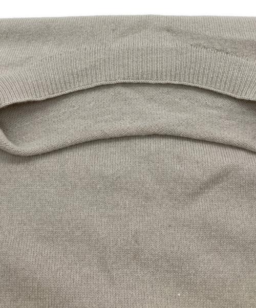 MARGARET HOWELL（マーガレットハウエル）MARGARET HOWELL (マーガレットハウエル) WOOL CASHMERE SLIPOVER ベージュ サイズ:Mの古着・服飾アイテム