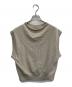 MARGARET HOWELL（マーガレットハウエル）の古着「WOOL CASHMERE SLIPOVER」｜ベージュ