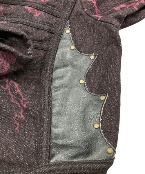 OZZON（オッズオン）OZZON (オッズオン) フリルデザインジャケット パープル サイズ:記載なしの古着・服飾アイテム