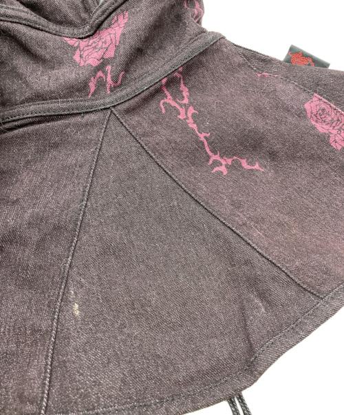 OZZON（オッズオン）OZZON (オッズオン) フリルデザインジャケット パープル サイズ:記載なしの古着・服飾アイテム