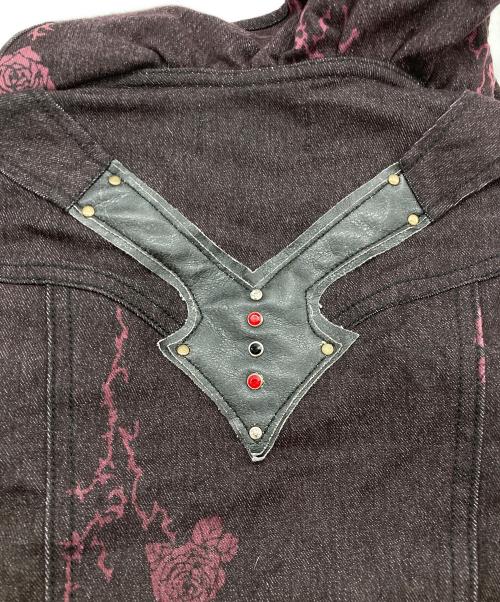 OZZON（オッズオン）OZZON (オッズオン) フリルデザインジャケット パープル サイズ:記載なしの古着・服飾アイテム