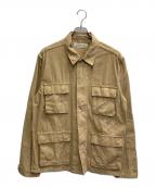 REMI RELIEFレミレリーフ）の古着「Military Shirt Jacket」｜ベージュ