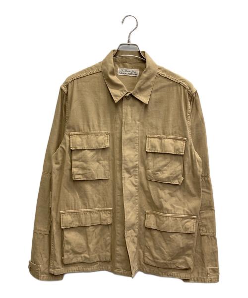 REMI RELIEF（レミレリーフ）REMI RELIEF (レミレリーフ) Military Shirt Jacket ベージュ サイズ:Lの古着・服飾アイテム
