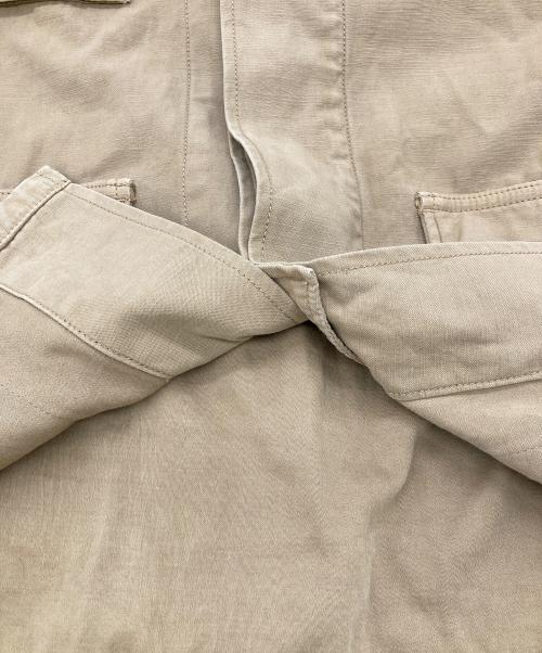 REMI RELIEF（レミレリーフ）REMI RELIEF (レミレリーフ) Military Shirt Jacket ベージュ サイズ:Lの古着・服飾アイテム