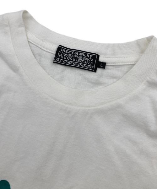 Hysteric Glamour（ヒステリックグラマー）Hysteric Glamour (ヒステリックグラマー) GET STONED Tシャツ ホワイト サイズ:Lの古着・服飾アイテム