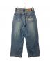 9090 (9090) King Logo Damage Buggy Denim インディゴ サイズ:M：5000円