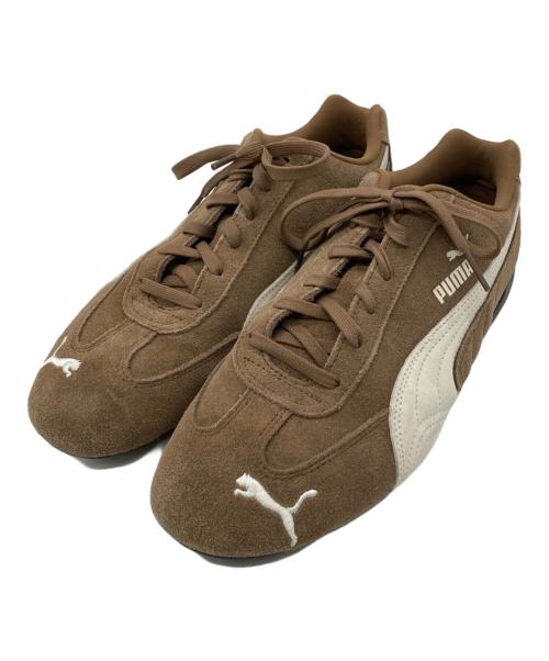 PUMA（プーマ）PUMA (プーマ) SPEEDCAT OG HAUTE COFFEE-FROSTED IVORY ブラウン サイズ:27.5の古着・服飾アイテム
