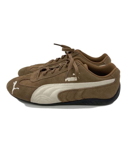 PUMA（プーマ）PUMA (プーマ) SPEEDCAT OG HAUTE COFFEE-FROSTED IVORY ブラウン サイズ:27.5の古着・服飾アイテム