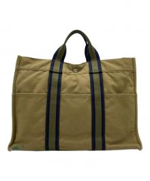 HERMES（エルメス）の古着「フールトゥMM トートバッグ」｜ベージュ