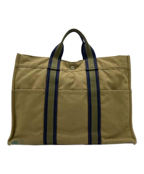 HERMES（エルメス）HERMES (エルメス) フールトゥMM トートバッグ ベージュの古着・服飾アイテム