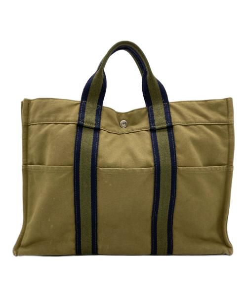 HERMES（エルメス）HERMES (エルメス) フールトゥMM トートバッグ ベージュの古着・服飾アイテム